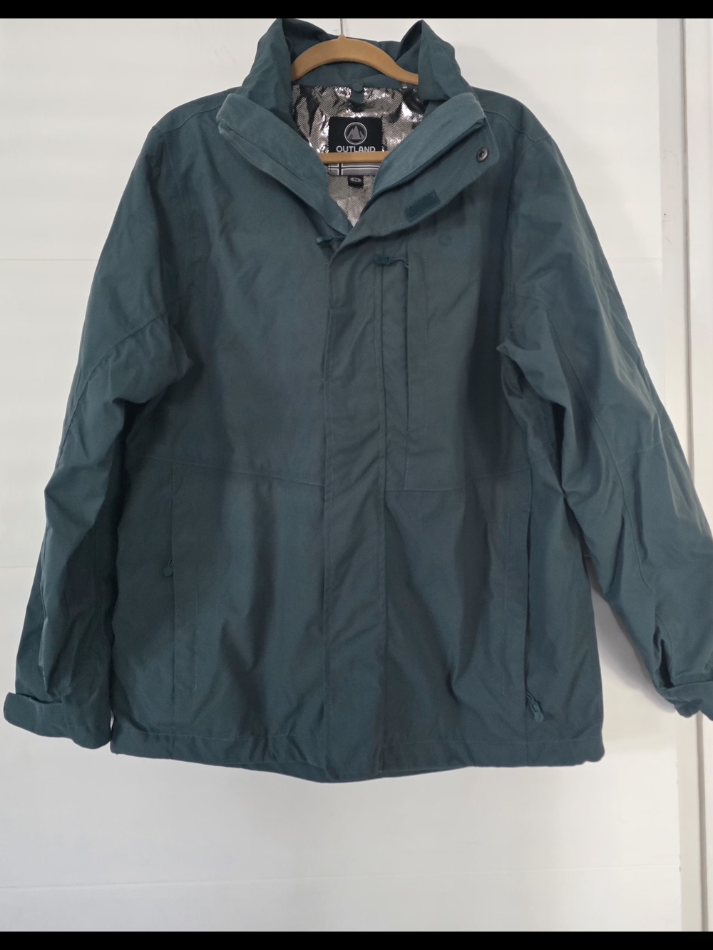 Outland Norway Men’s M Teal Thermal Winter Hiking Jacket